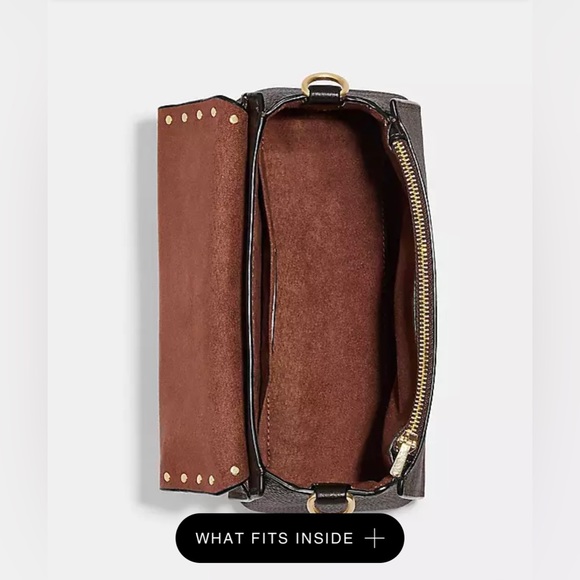 Coach Top Handle Satchel In Colorblock Signature Canvas With Rivets - Picture 4 of 10